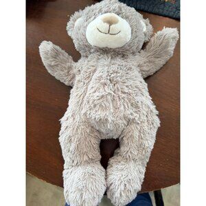 Gentle Treasures Gray Plush Teddy Bear Stuffed Animal Soft Toy 15" For Ages 3+